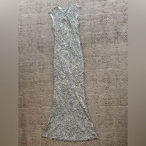 Rebecca Vallance Women's Animal‎ Leopard Cheetah Print Maxi Dress Size 0